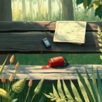 Illustration for "Foraging Safety: The Rules That Keep You Alive" showing foraging safety